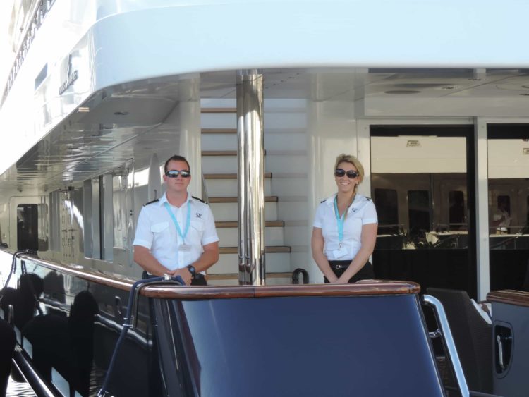 luxury yacht crewing agency