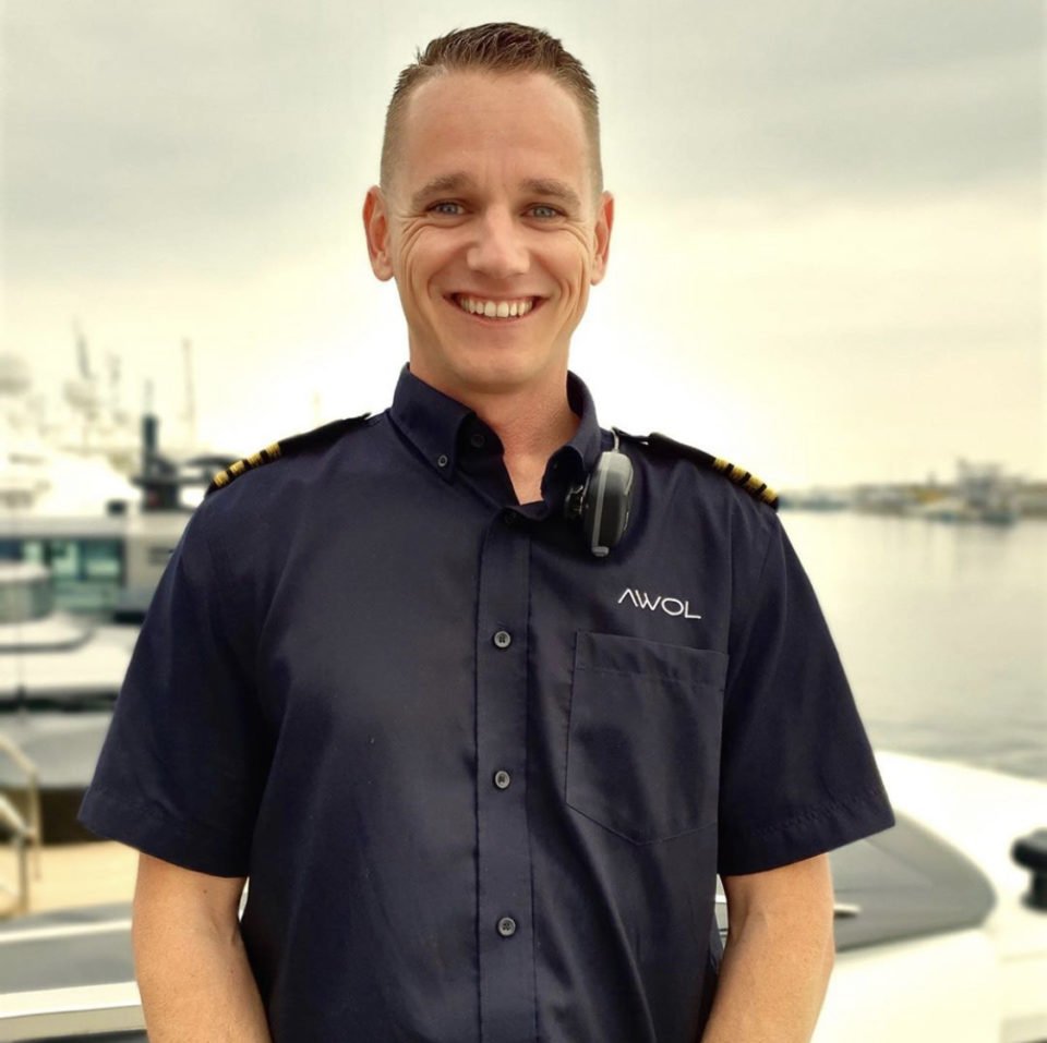 super yacht captain tristan mortlock